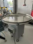 Stół podawczy do etykieciarki Empak - średnica 100 cm - 2