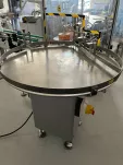 Stół podawczy do etykieciarki Empak - średnica 100 cm - 4