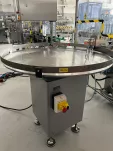 Stół podawczy do etykieciarki Empak - średnica 100 cm - 5