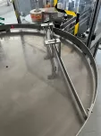 Stół podawczy do etykieciarki Empak - średnica 100 cm - 8