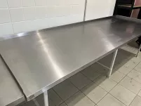 Production Tables with Stainless Steel Worktops, 2 pcs. large sizes - 3