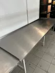 Production Tables with Stainless Steel Worktops, 2 pcs. large sizes - 4