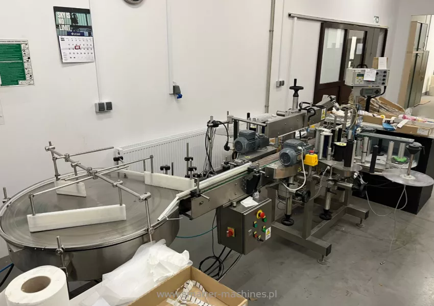 Etykieciarka Duo Roto - do opakowań okrągłych i płaskich