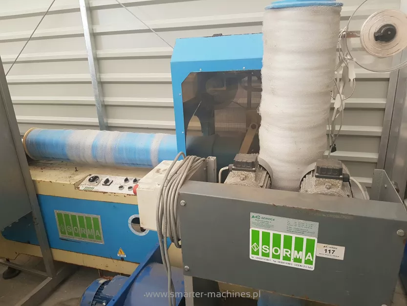 Packaging machine for packing fruit and vegetable baskets in netting | Sorma