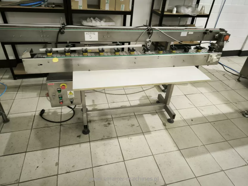 Transporter płytkowy z elementami formatowymi