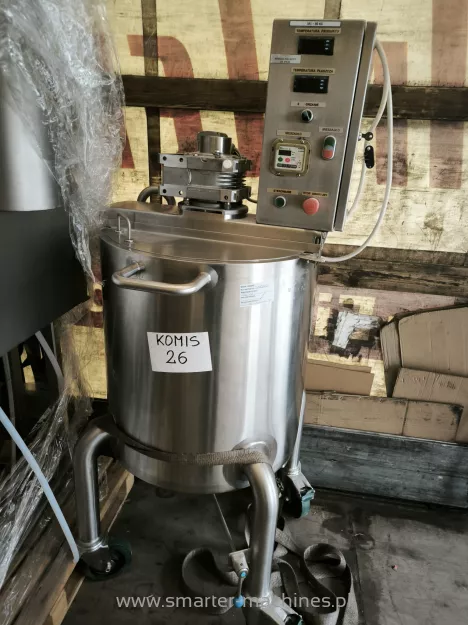 Mieszalnik z podgrzewaniem MZUTT 80 Urliński – do mas