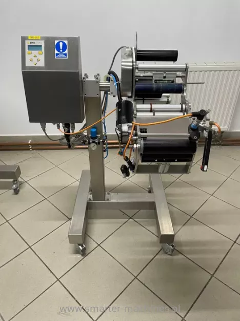 Etykieciarka Tiger z końcówkami do opakowań okrągłych Tub