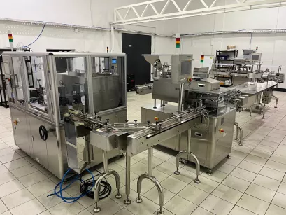 Kompletna linia do sortowania, liczenia i zamykania - NOWA